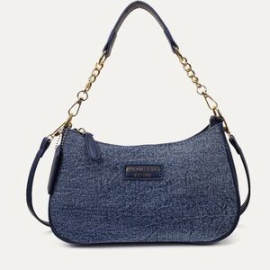 Blue Shoulder Bag